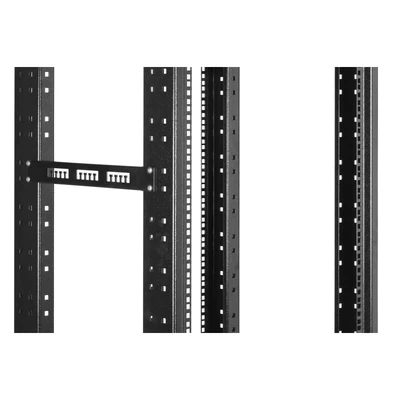 Wire-Management Panel for Four-Post Frames