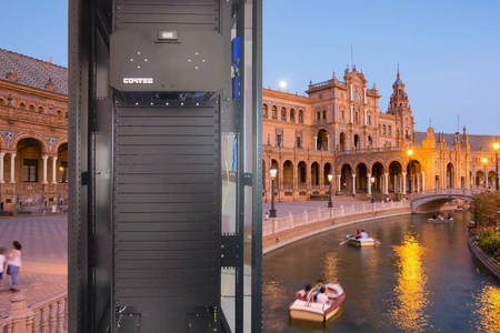 Implementation of a micro data center in the heart of Andalusia