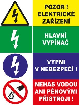 Safety Warning Signs  CZ