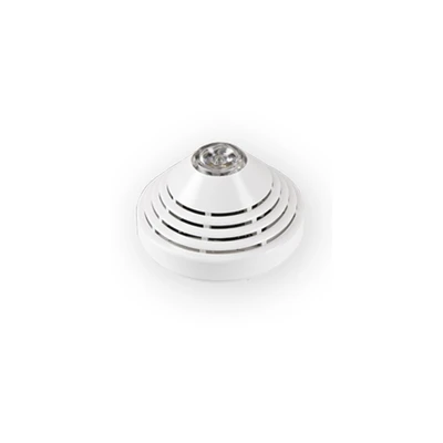 Optical smoke detector with relay output